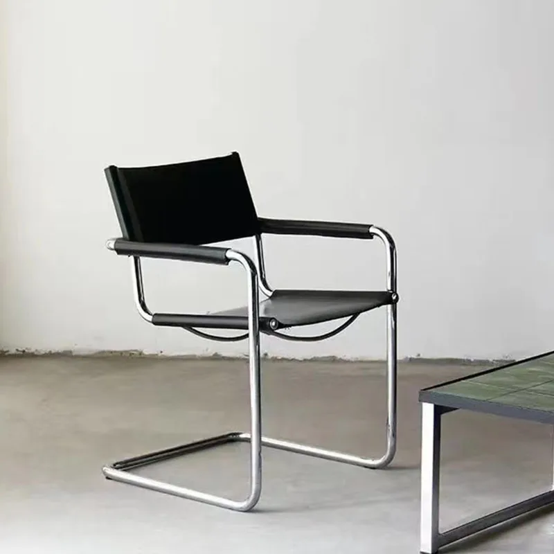 Modern dış mekan yemek sandalyesi Oyun Ofis Siyah yemek sandalyeleri Tasarım İskandinav Ergonomik Silla Comedor mutfak mobilyası LK50CY - 0