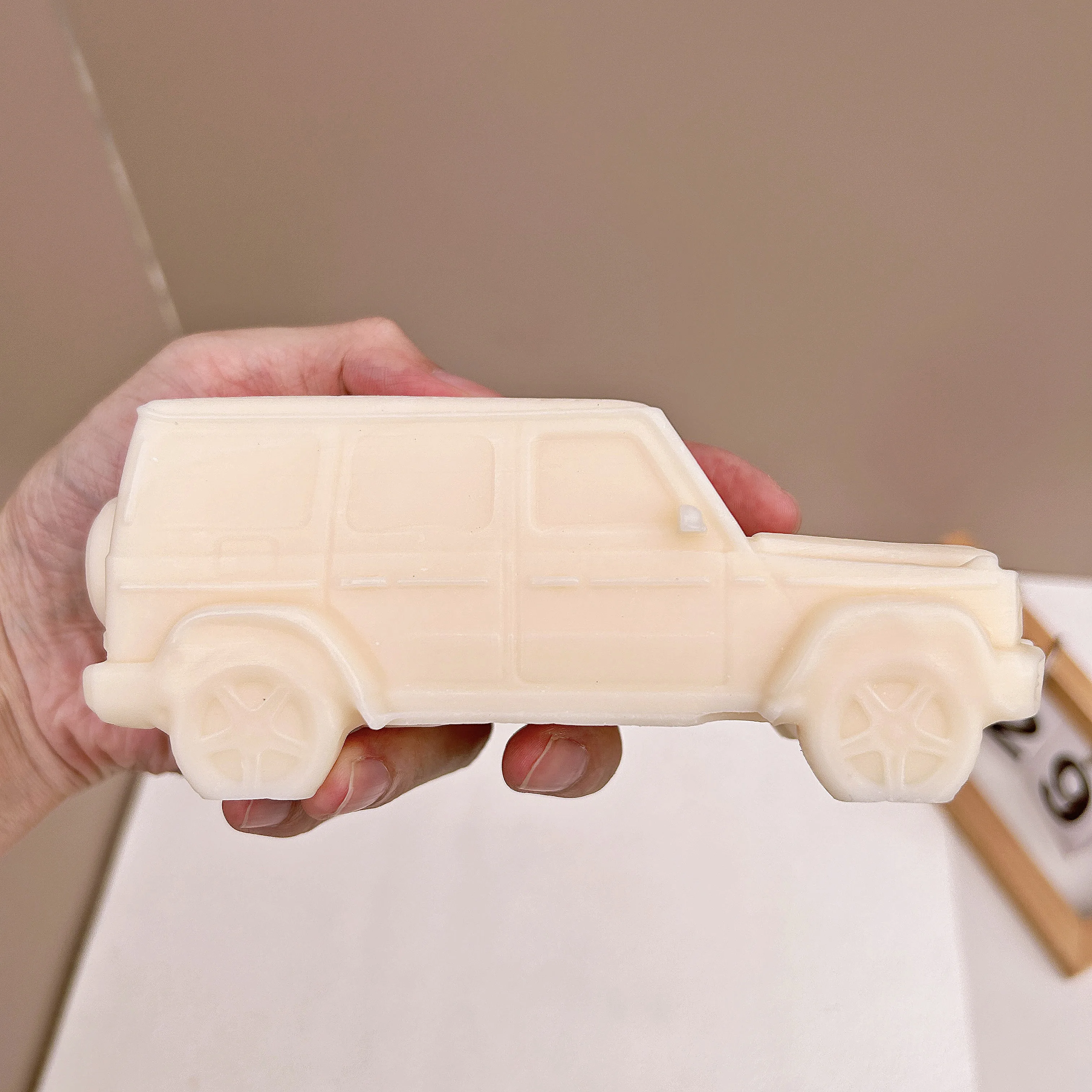 3D Araba Mum Kalıp Araba El Sabunu Alçı Reçine Kalıp çikolatalı kek Dekorasyon Pişirme Araçları Ev Hediyeler - 0