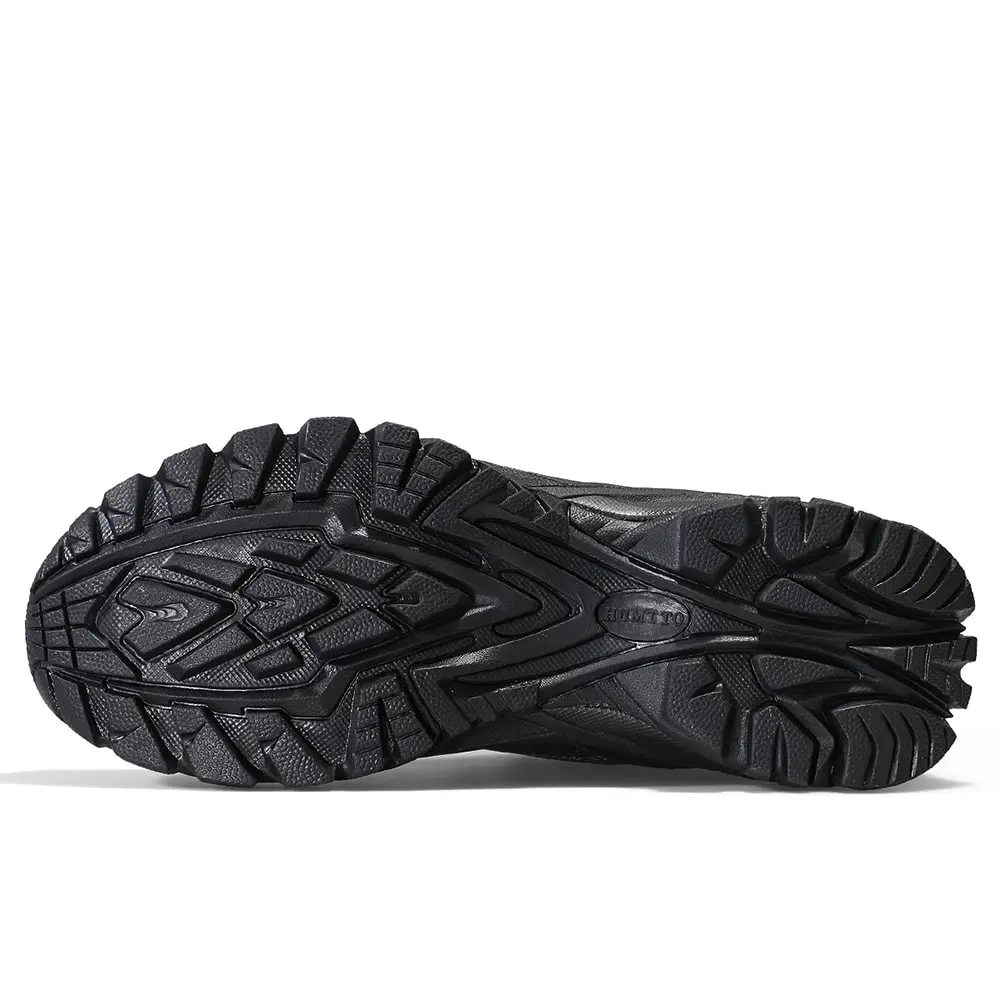 HUMTTO Erkek Nefes Açık yürüyüş ayakkabıları trekking ayakkabıları Dağcılık Yürüyüş Botları Kadın Örgü Ayakkabı Deri yürüyüş botları - 4