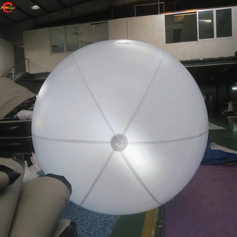 Ücretsiz Kargo Logo Baskı şişme keşif balonu Balon açık hava reklamcılığı için LED Aydınlatma ile - 5