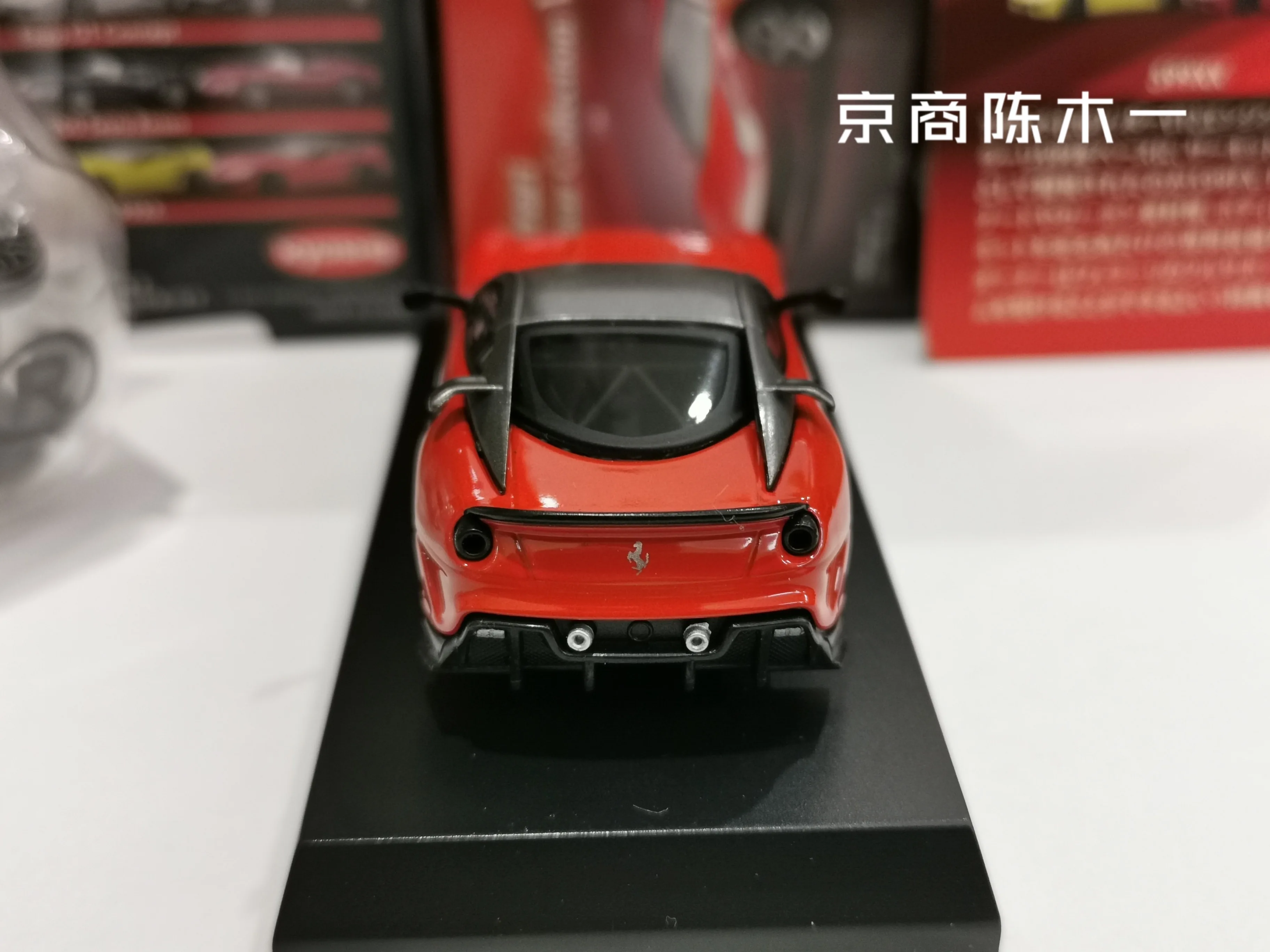 1:64 Kyosho Ferrari 599XX Koleksiyonu döküm alaşım arabası modeli süsler - 3
