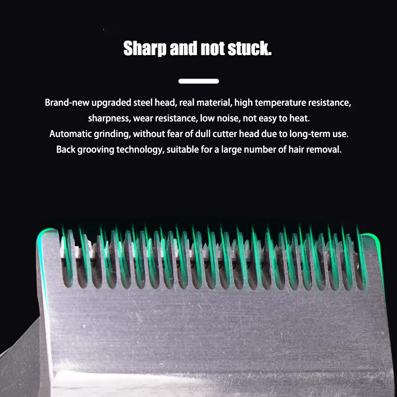 Profesyonel Degrade Saç Kesme Saç Salon Araçları Saç Kesimi Makinesi ZSZ F39 Yağ Kafa Retro Yüksek Kaliteli Saç Düzeltici Berberler - 5