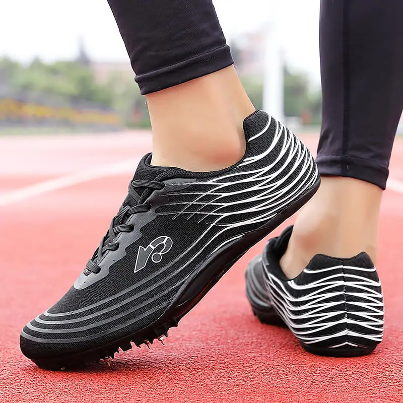ZHENZU Erkek Kadın Erkek Atletizm spor ayakkabılar Sivri Atlet Koşu Takip Atlama Sneakers Kızlar Çivili Ayakkabı - 2