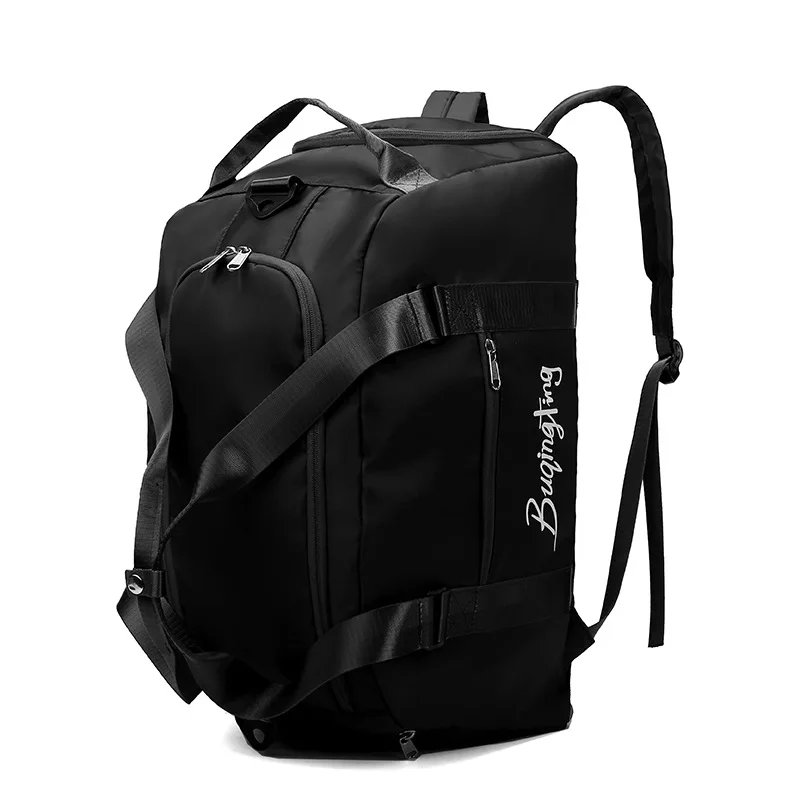 Çok fonksiyonlu seyahat sırt çantası Çanta Büyük Kapasiteli silindir çanta Moda Rahat Unisex Sırt Çantası Yüzme Spor saklama çantası - 5