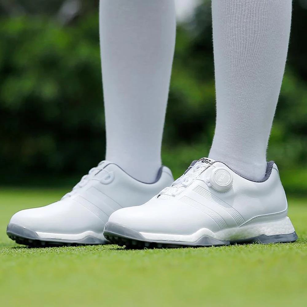 PGM Golf Su Geçirmez Kaymaz Spor Ayakkabı Topuzu Askısı Hafif Yumuşak Nefes Spor Ayakkabı Kadın - 3