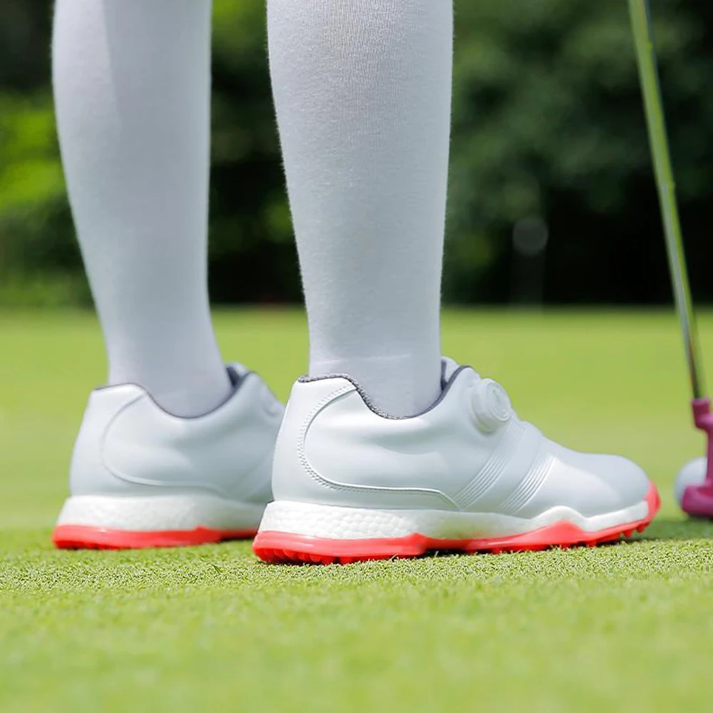 PGM Golf Su Geçirmez Kaymaz Spor Ayakkabı Topuzu Askısı Hafif Yumuşak Nefes Spor Ayakkabı Kadın - 4