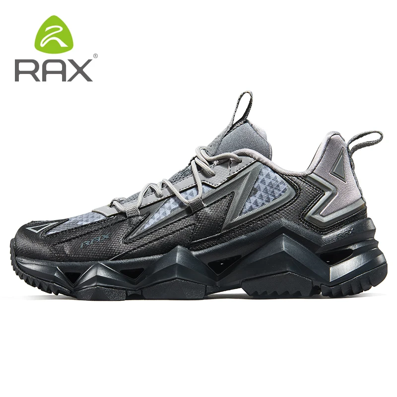 Rax Erkekler Su Geçirmez yürüyüş ayakkabıları Nefes yürüyüş botları Açık Trekking Spor Ayakkabı Taktik Ayakkabı - 2