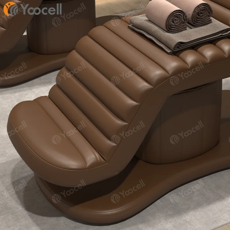 Yeni tasarım kuaför ekipmanları kozmetik yatak elektrikli spa masaj masası güzellik salonu yüz yatağı üreticiler - 2