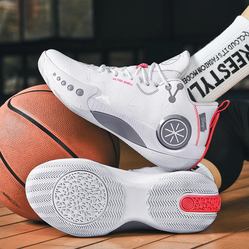 TRILEINO Yeni basketbol ayakkabıları Erkekler Sneakers Erkek Sepet Ayakkabı Yüksek Top kaymaz Açık Rahat spor ayakkabı Eğitmen Kadın Botları - 5