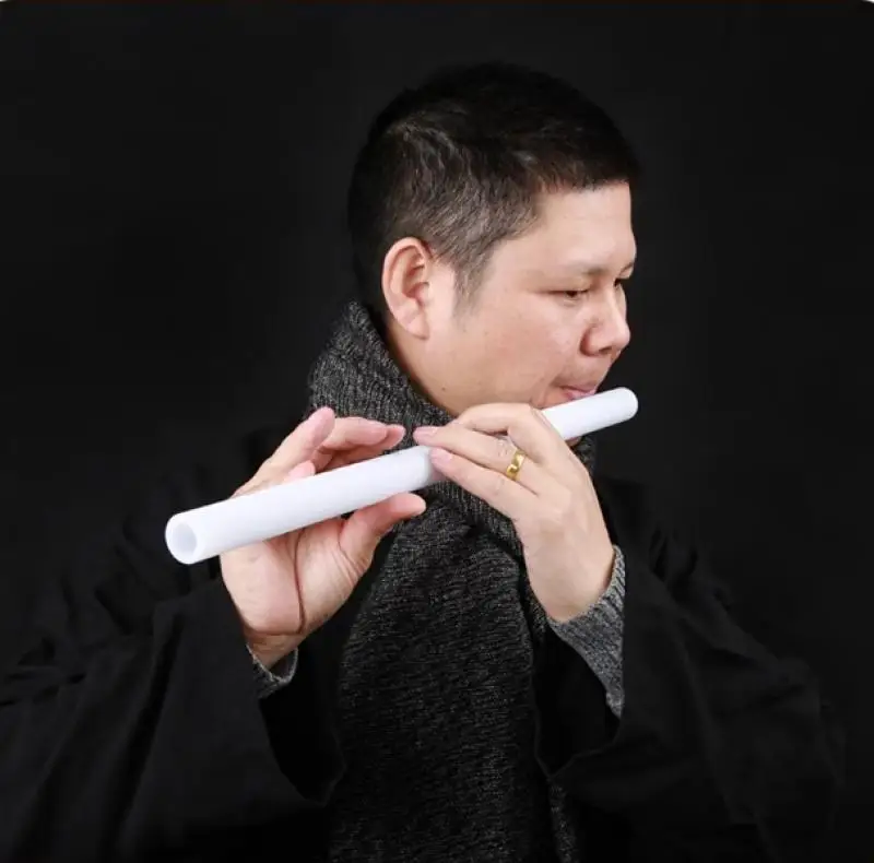 1 Adet Çin Tarzı Reçine Flüt Acemi Yetişkin Sahne Performansı Profesyonel Milliyet Müzik Enstrüman Kolay Öğrenilen Flüt - 3